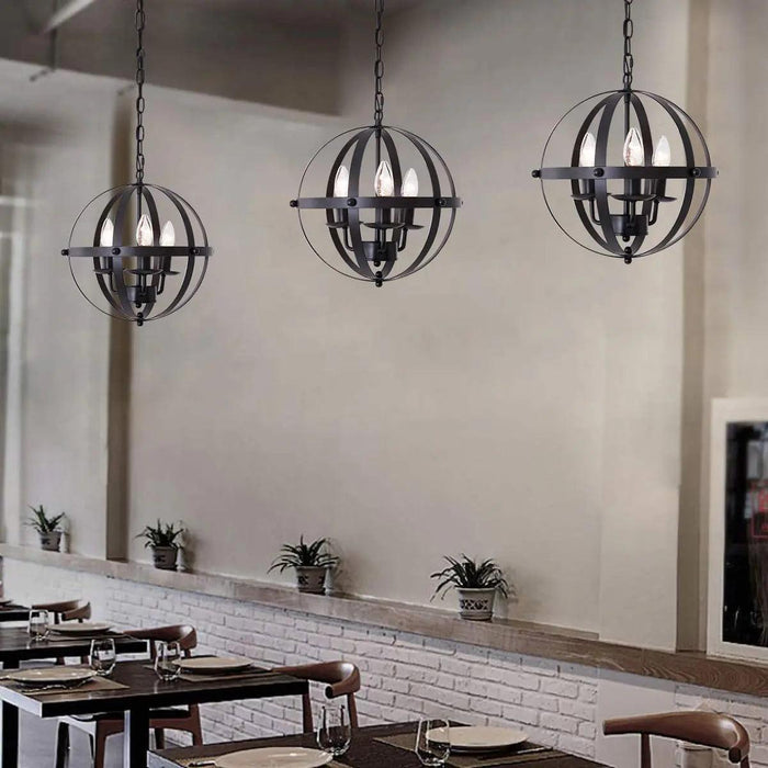 Brielle Vintage Drum Chandelier - DWHOME