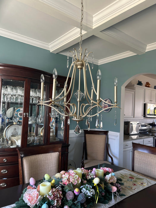 Brio Crystal Chandelier-DWHOME