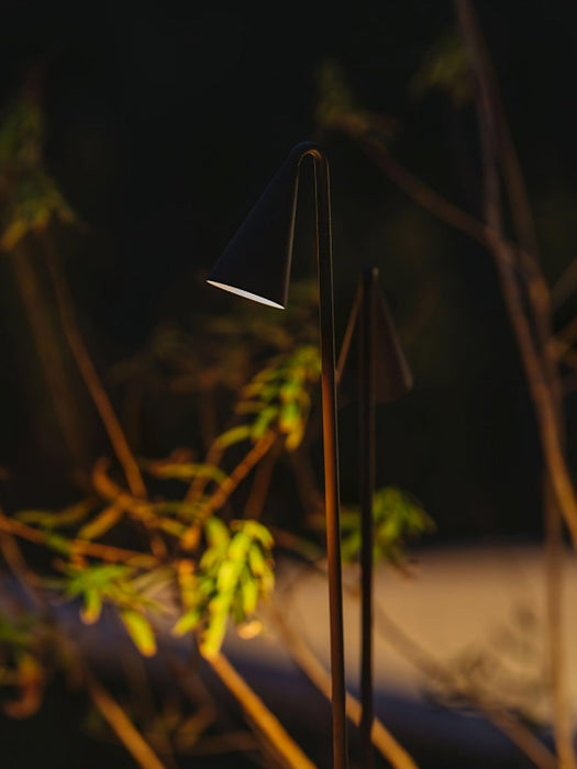 Bellflower Outdoor Floor Lamp-DWHOME