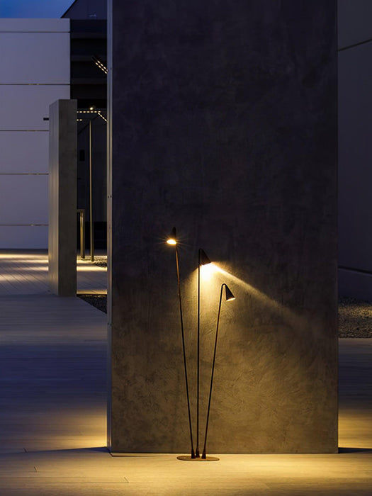 Bellflower Outdoor Floor Lamp-DWHOME