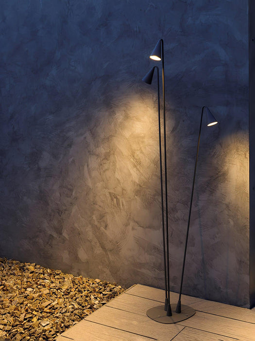Bellflower Outdoor Floor Lamp-DWHOME