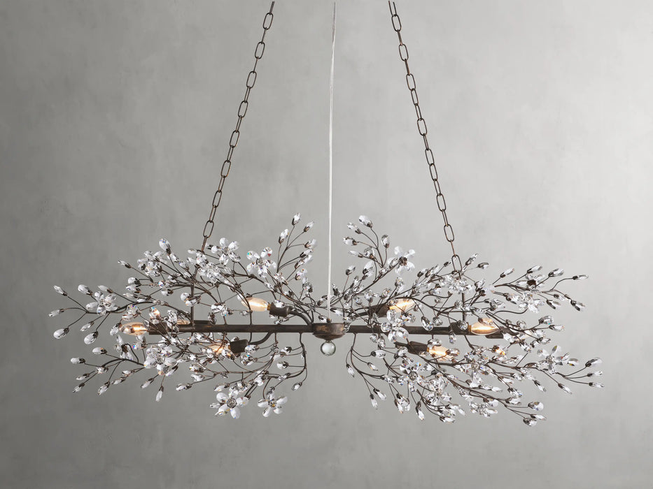 Fiore Linear Chandelier 43''51''68''-DWHOME