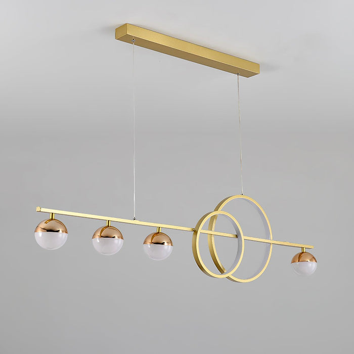 Brooklyn Double Circle Chandelier - DWHOME