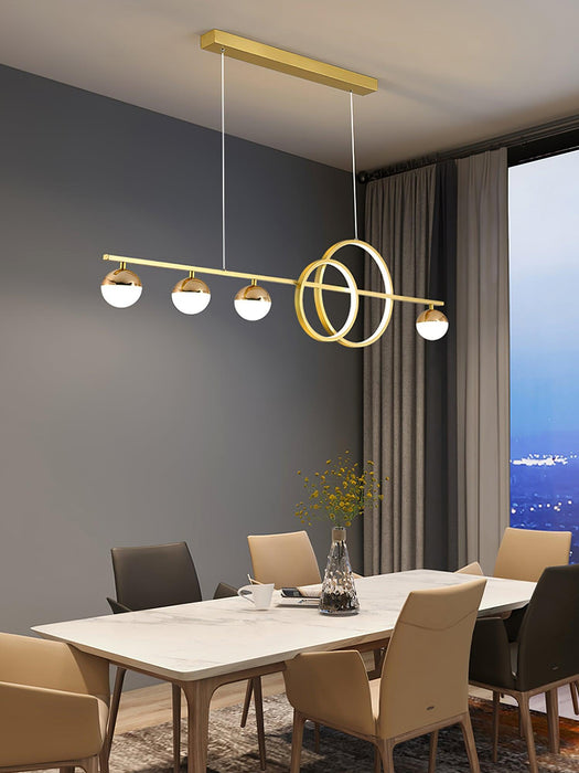 Brooklyn Double Circle Chandelier - DWHOME