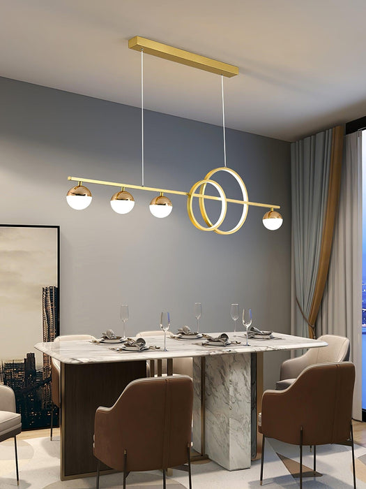 Brooklyn Double Circle Chandelier - DWHOME