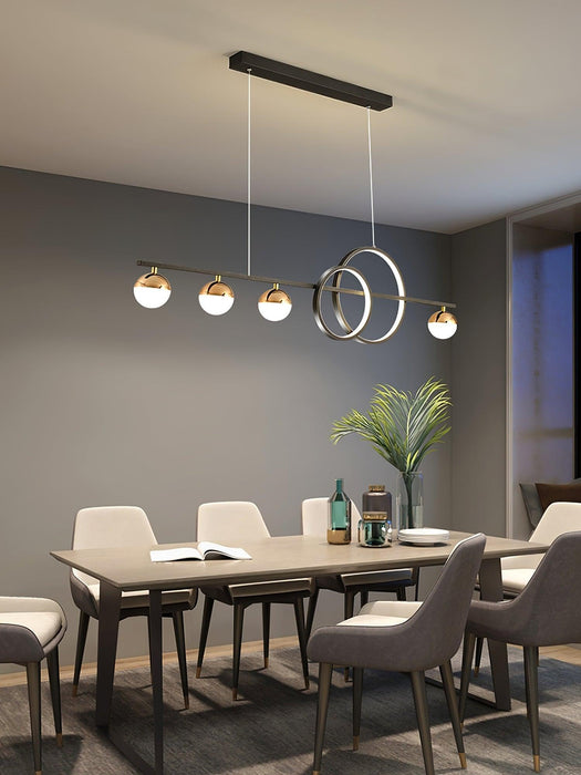 Brooklyn Double Circle Chandelier - DWHOME