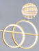 Brooklyn Double Circle Chandelier - DWHOME