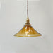 Amber Glass Pendant Light-DWHOME
