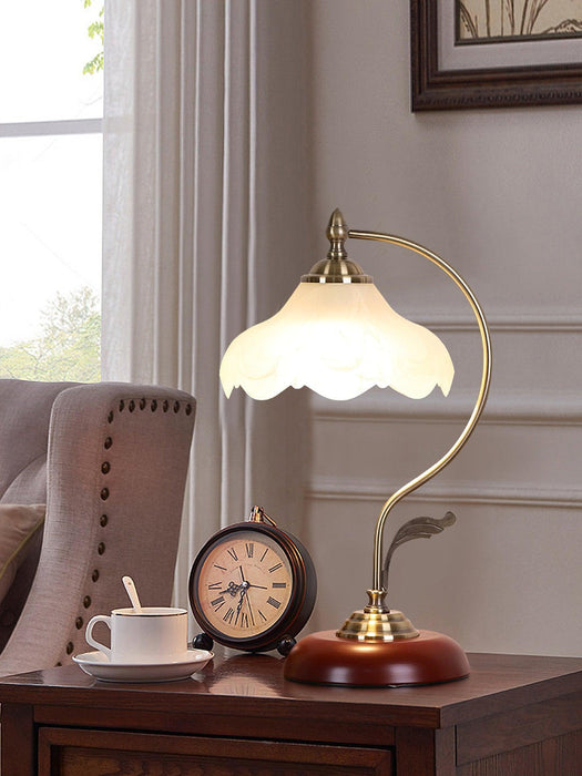 Brown Dome Table Lamp - DWHOME