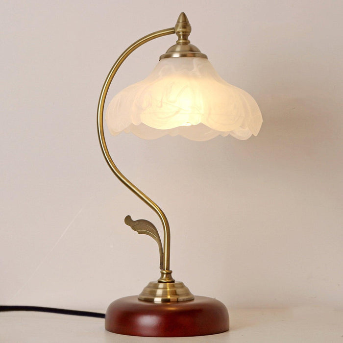 Brown Dome Table Lamp - DWHOME