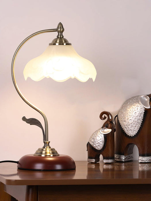 Brown Dome Table Lamp - DWHOME