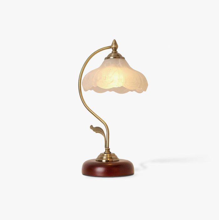 Brown Dome Table Lamp - DWHOME