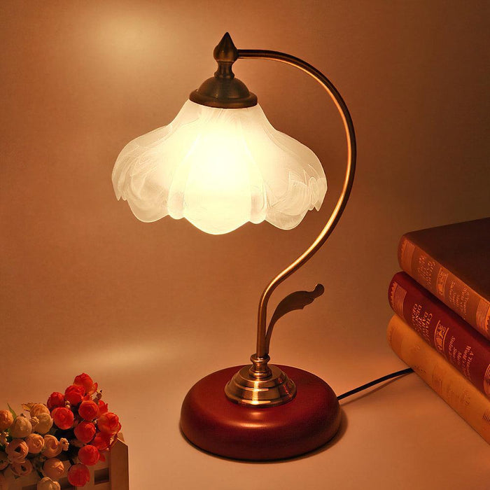 Brown Dome Table Lamp - DWHOME