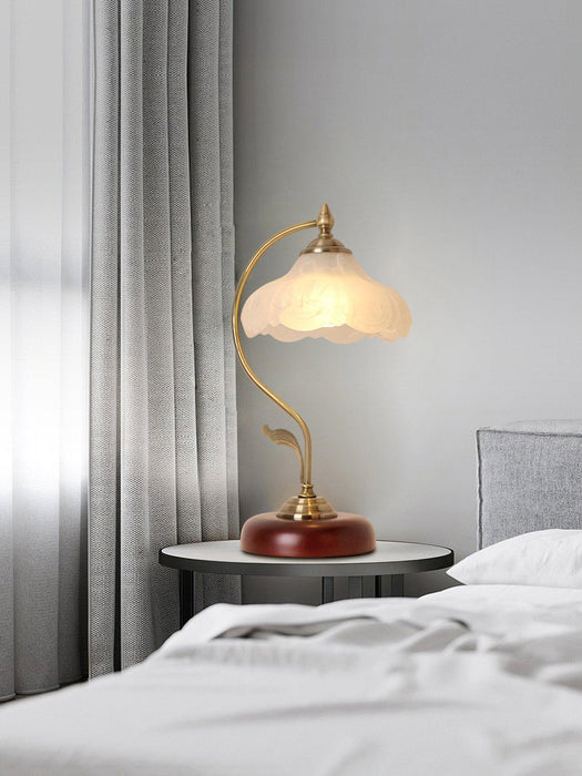 Brown Dome Table Lamp - DWHOME