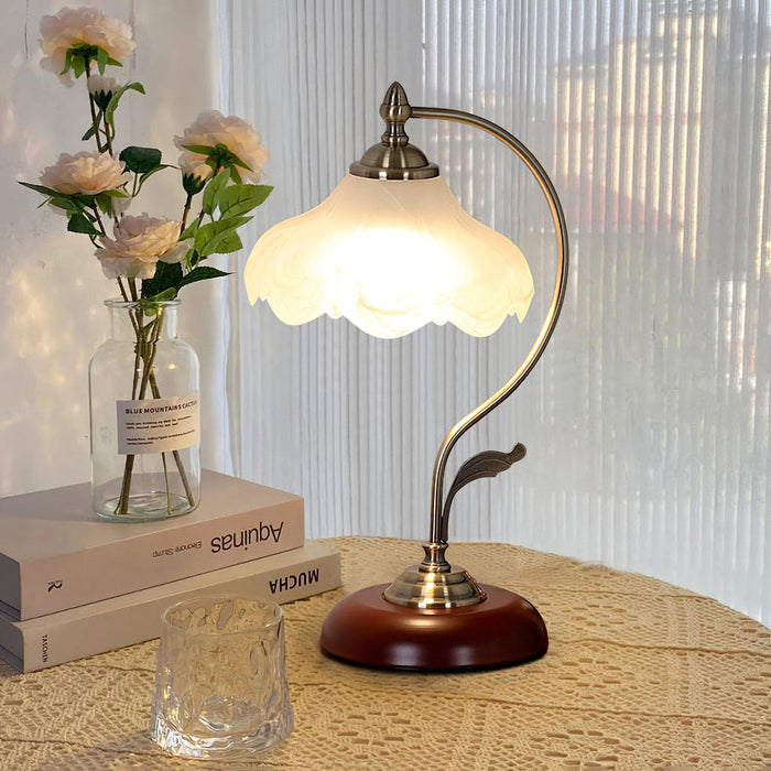 Brown Dome Table Lamp - DWHOME