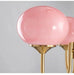 Bubble Pink Glass Marshmallow Chandelier - DWHOME