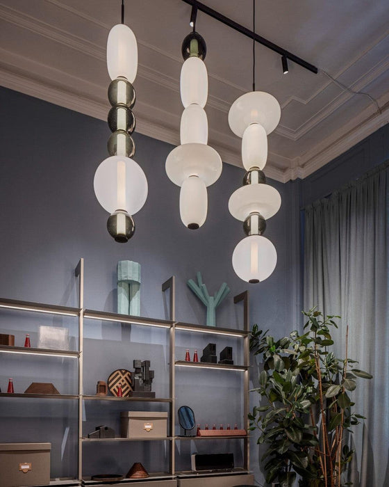 Candied Glass Combo Pendant Light-DWHOME