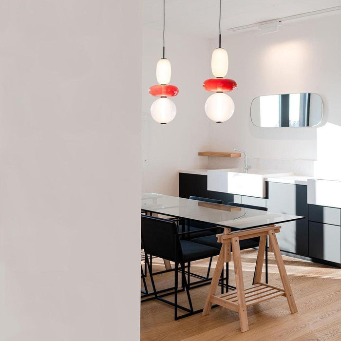 Candied Glass Combo Pendant Light-DWHOME