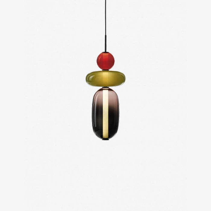 Candied Glass Combo Pendant Light-DWHOME