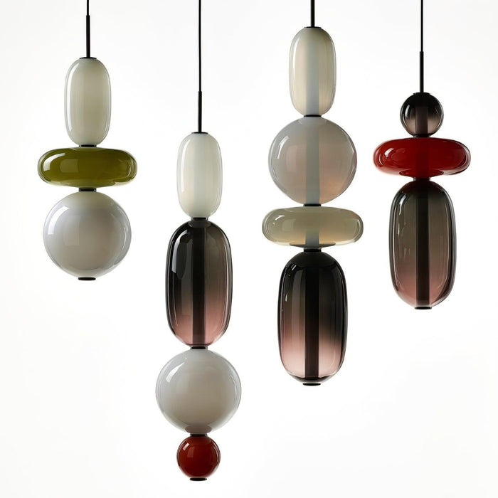 Candied Glass Combo Pendant Light-DWHOME