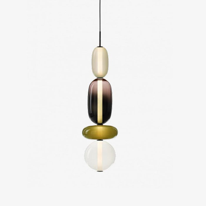 Candied Glass Combo Pendant Light-DWHOME