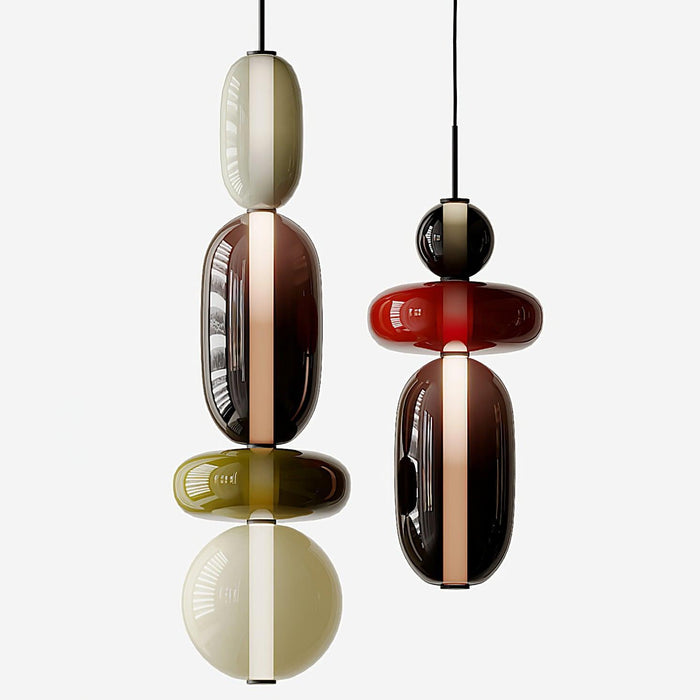 Candied Glass Combo Pendant Light-DWHOME