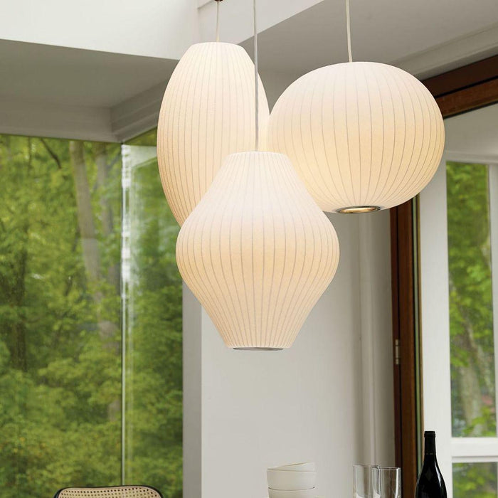Bubble Mulberry Silk Pendant Lamp-DWHOME
