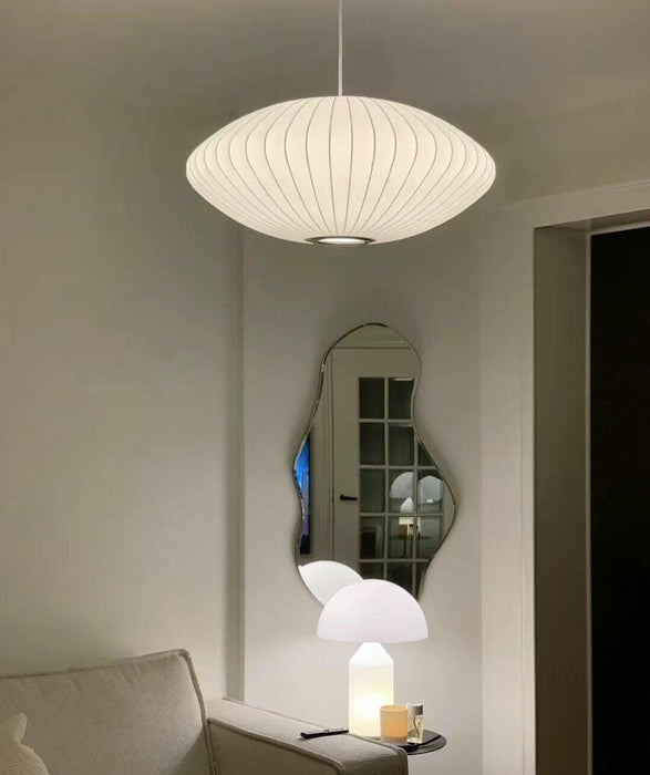 Bubble Mulberry Silk Pendant Lamp-DWHOME