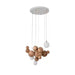 Bubble Wood Balls Chandelier - DWHOME
