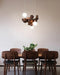 Bubble Wood Balls Chandelier - DWHOME