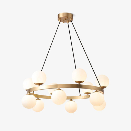 Bubbles Brass Ring Chandelier - DWHOME