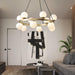 Bubbles Brass Ring Chandelier - DWHOME