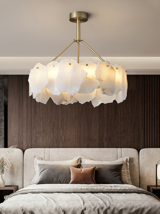 Burton Alabaster Chandelier-DWHOME