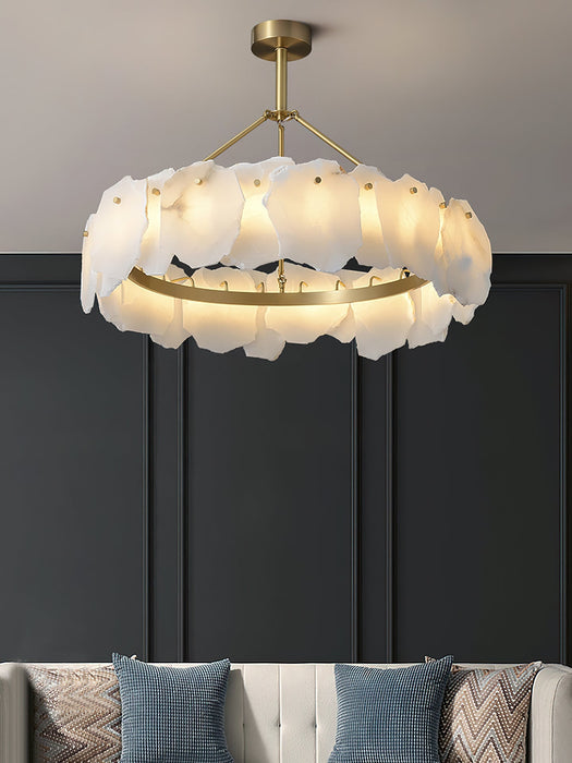 Burton Alabaster Chandelier-DWHOME