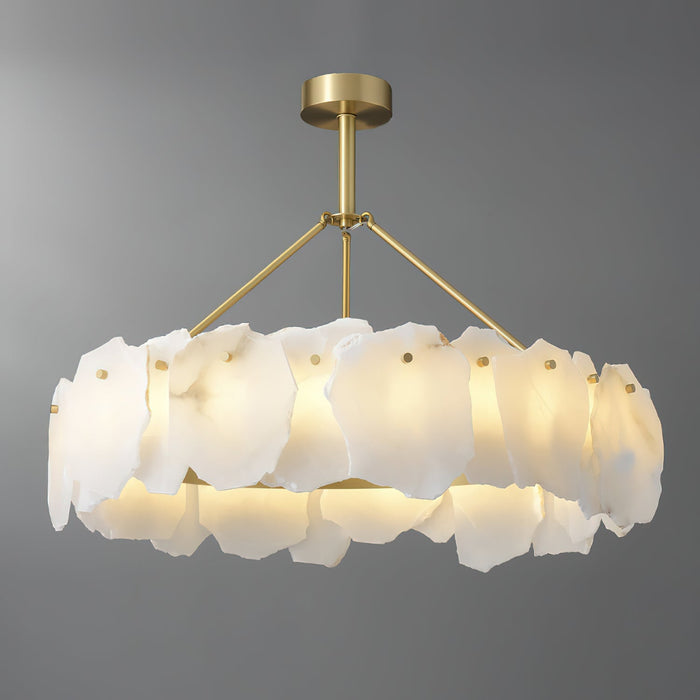 Burton Alabaster Chandelier-DWHOME