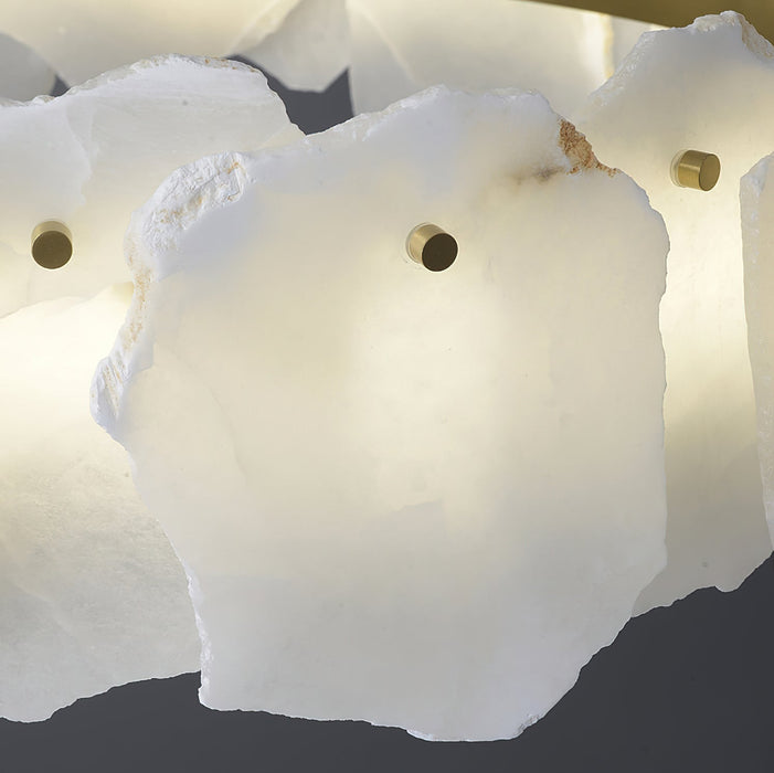 Burton Alabaster Chandelier-DWHOME