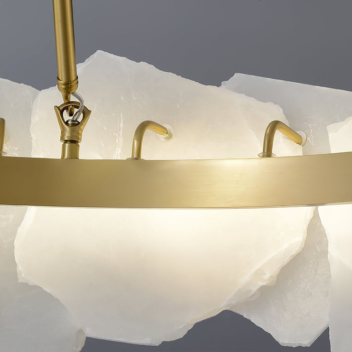 Burton Alabaster Chandelier-DWHOME