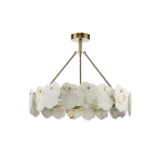Burton Alabaster Chandelier-DWHOME