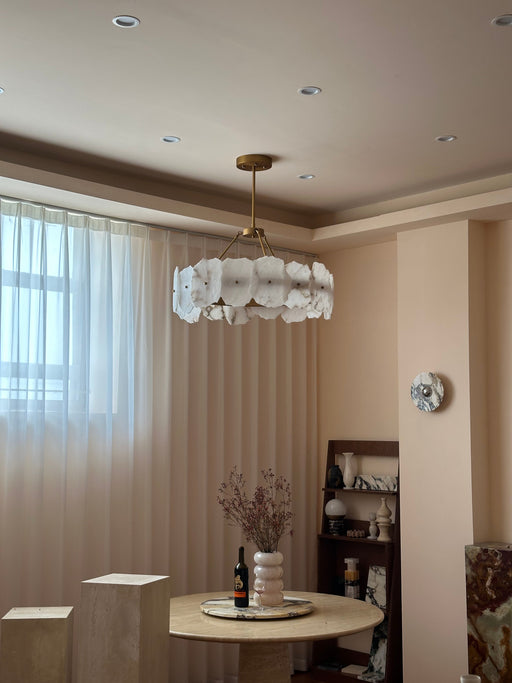 Burton Alabaster Chandelier-DWHOME