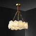 Burton Marble Round Chandelier-DWHOME