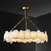 Burton Marble Round Chandelier-DWHOME