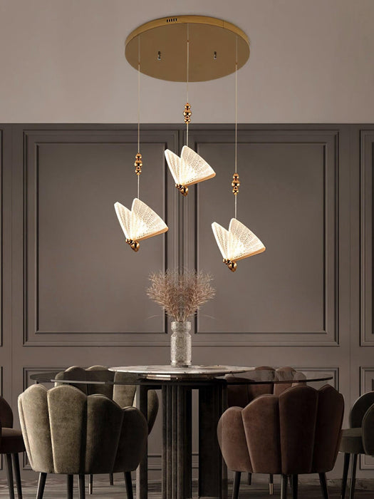 Butterfly Pendant Light-DWHOME