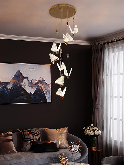 Butterfly Pendant Light-DWHOME