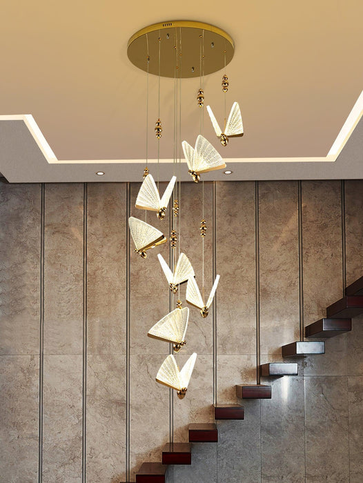 Butterfly Pendant Light-DWHOME