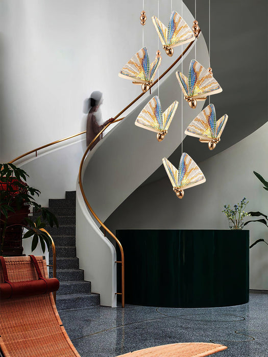 Butterfly Pendant Light-DWHOME