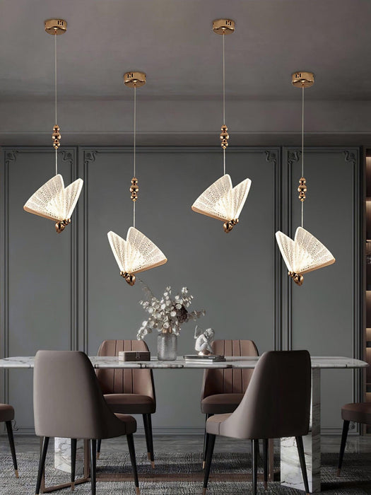 Butterfly Pendant Light-DWHOME
