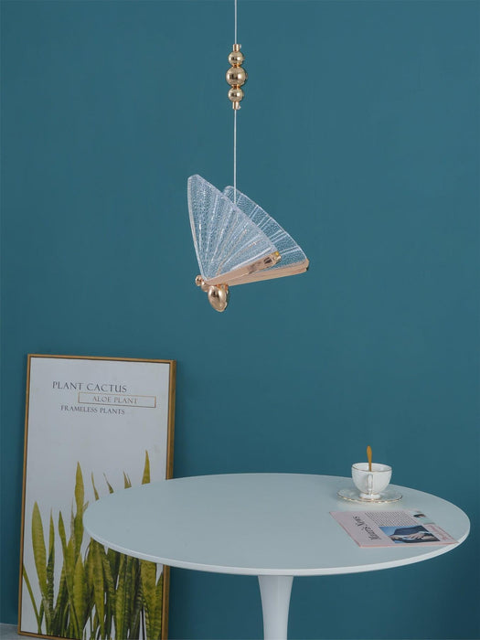 Butterfly Pendant Light-DWHOME