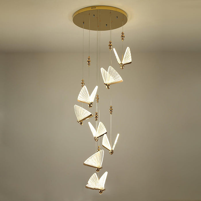 Butterfly Pendant Light-DWHOME