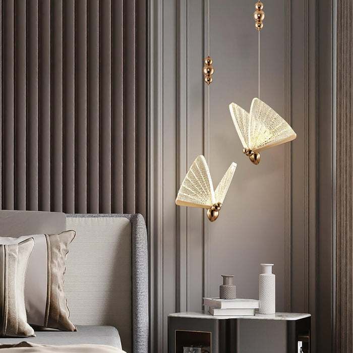 Butterfly Pendant Light-DWHOME