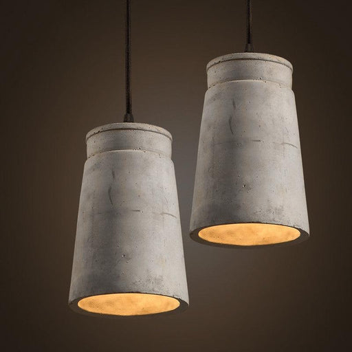 Concrete Odense Pendant Light-DWHOME